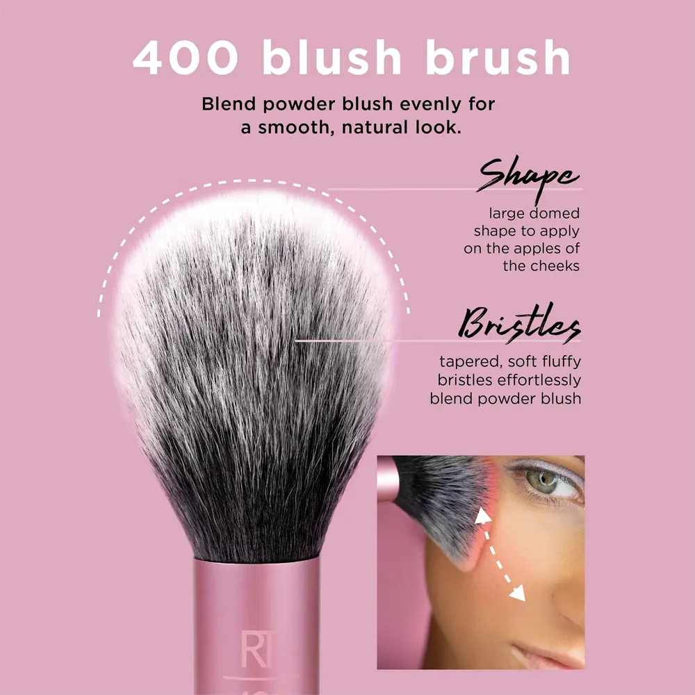 Real Techniques Ultra Plush Blush Makeup Brush thumbnail 5