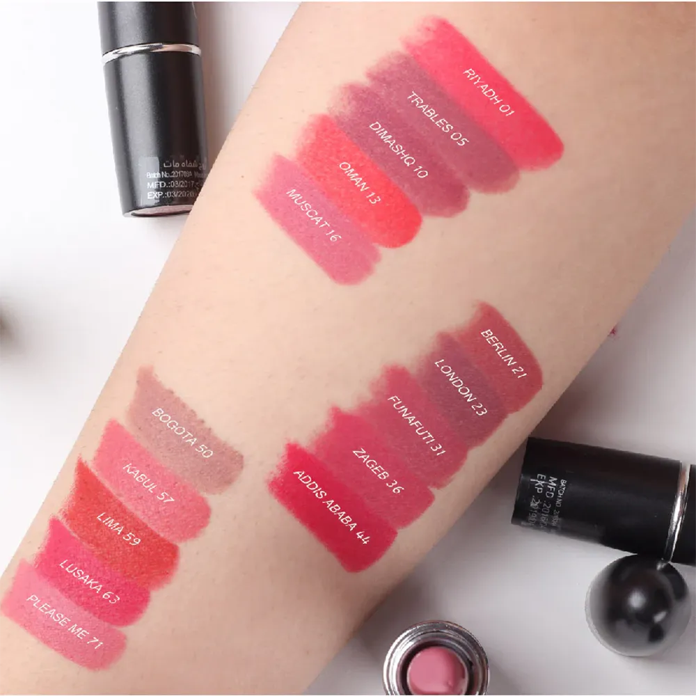 LEF Cosmetics Color Matte Lipstick - 10 Dimashq thumbnail 4