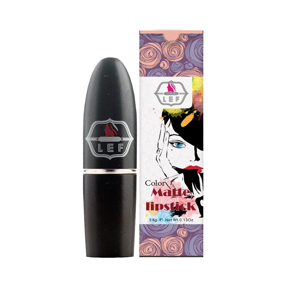 LEF Cosmetics Color Matte Lipstick - 30 Pristina thumbnail 2