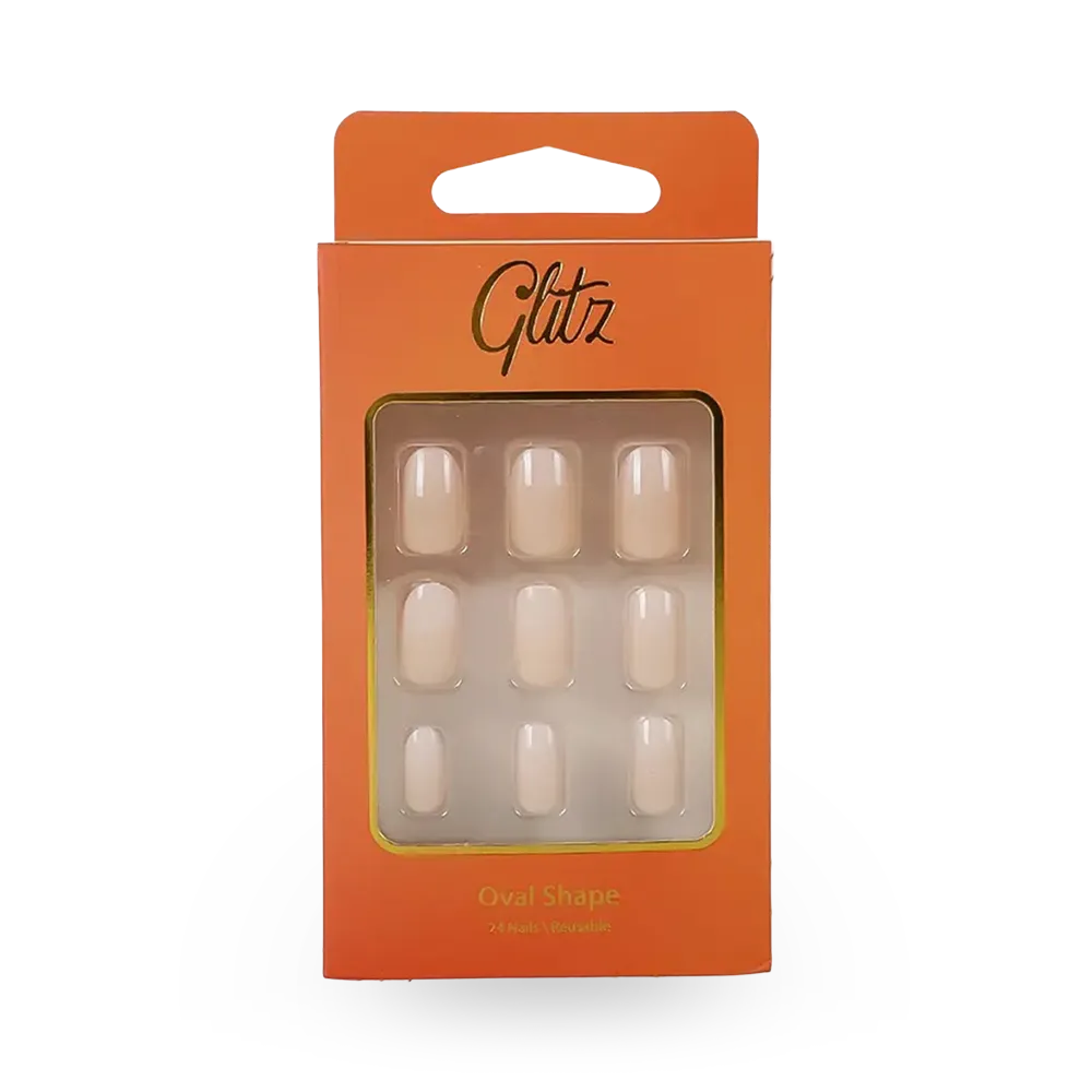 Glitz Self-Adhesive Press On Nails Oval - 31 Ombre thumbnail 1