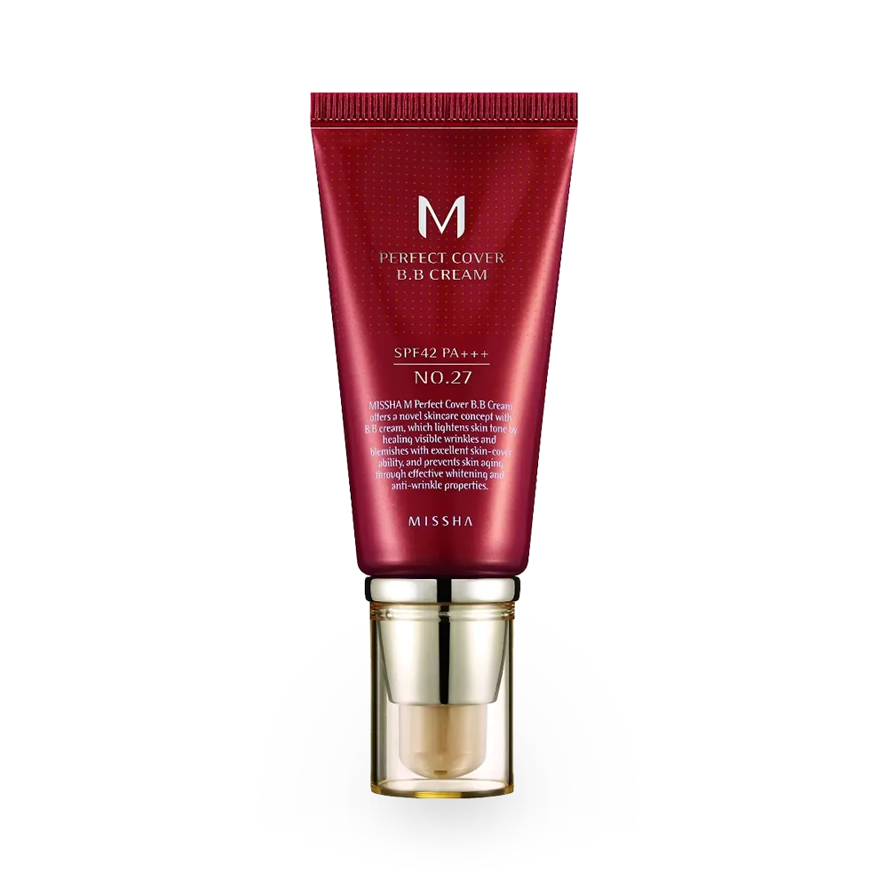 Missha M Perfect Cover BB Cream SPF 42 PA+++ - 27 Honey Beige thumbnail 1
