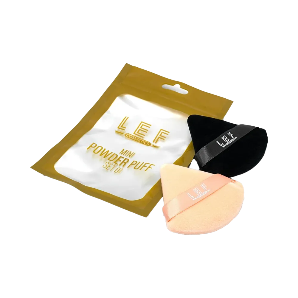 LEF Cosmetics 01 Mini Powder Puff Set - 2 pcs thumbnail 3