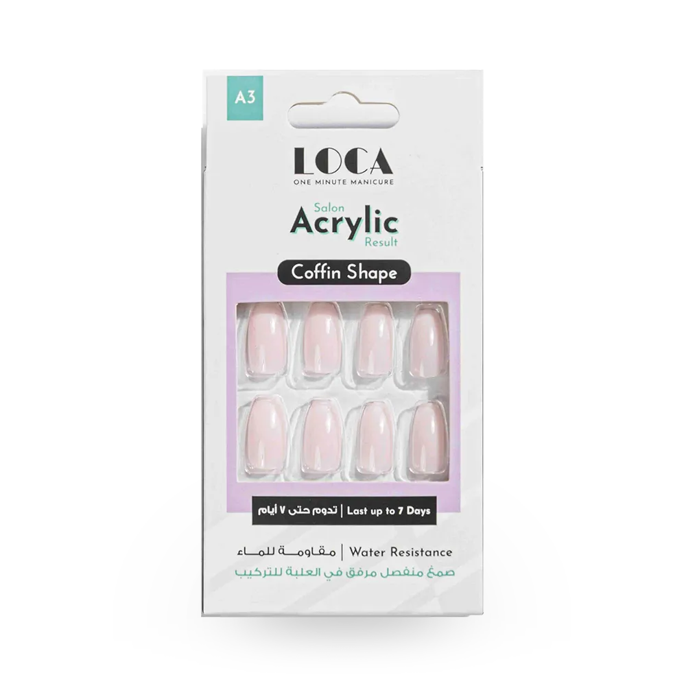 LOCA Acrylic Nails Coffin Shape - A3 Ombre thumbnail 1