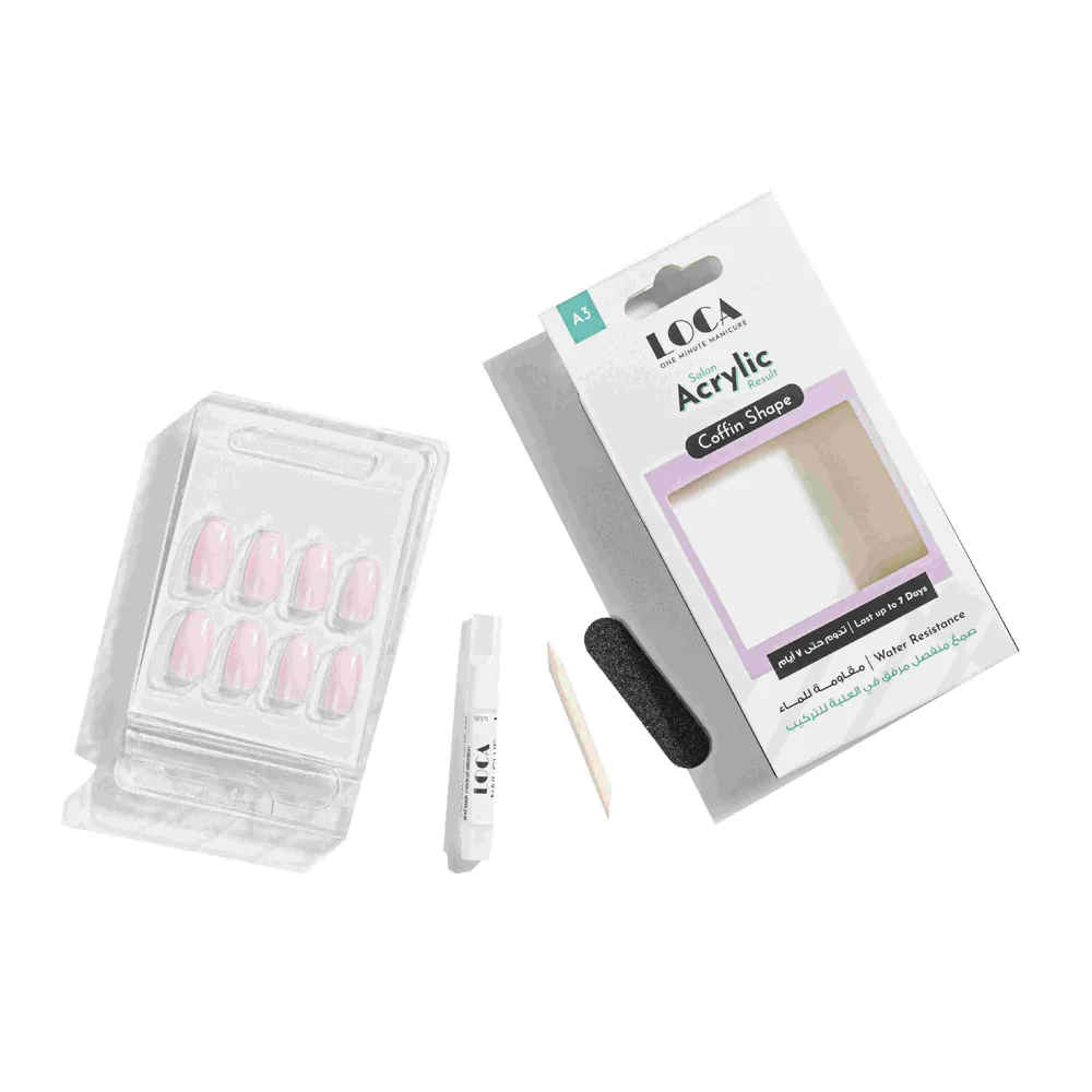 LOCA Acrylic Nails Coffin Shape - A3 Ombre thumbnail 2