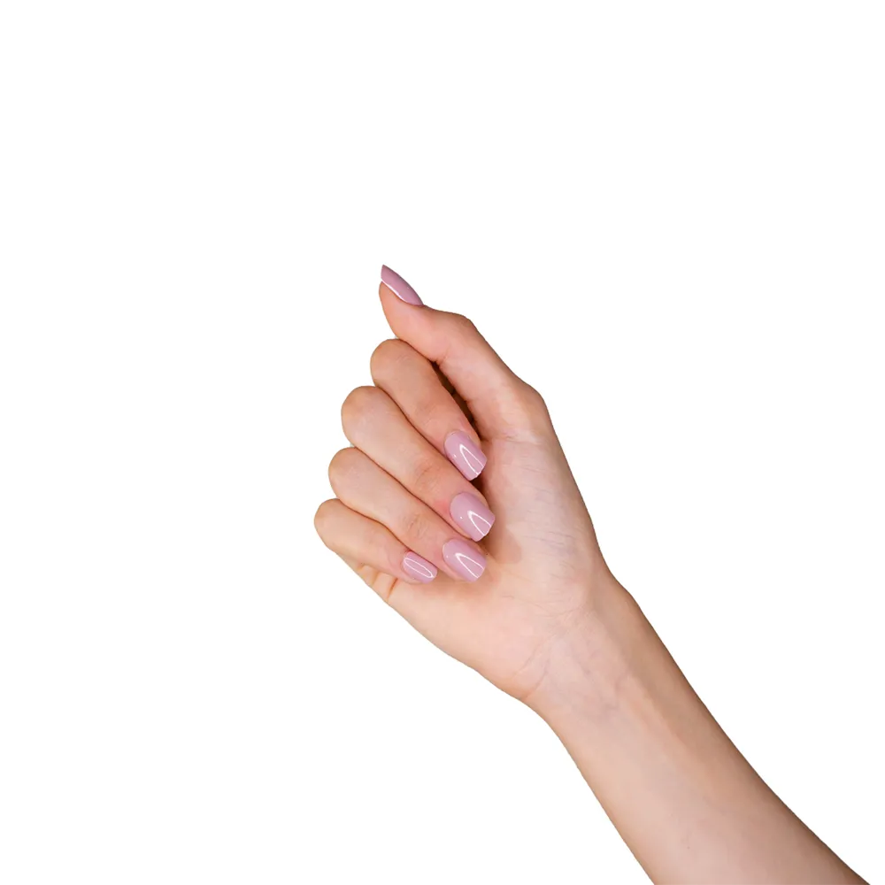 LOCA Press On Nails Natural Shape - 14 Pink Nude (24 pcs) thumbnail 4