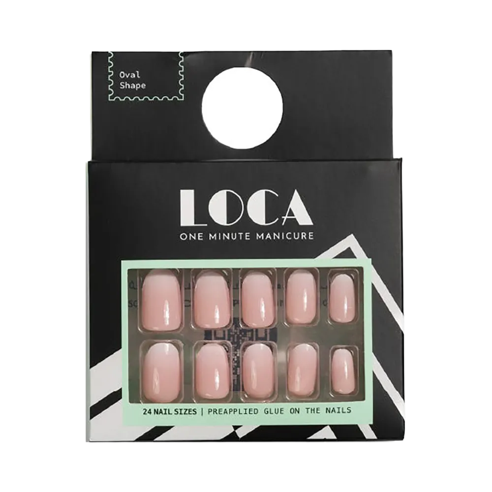 LOCA Press On Nails Oval Shape - Pink Ombree 27 thumbnail 3