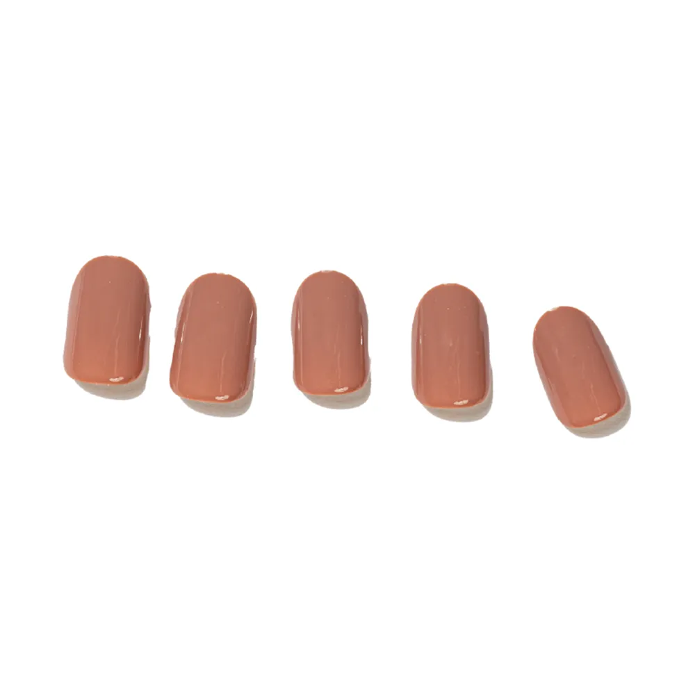 LOCA Press On Nails Oval Shape - Nude Oval 28 thumbnail 2