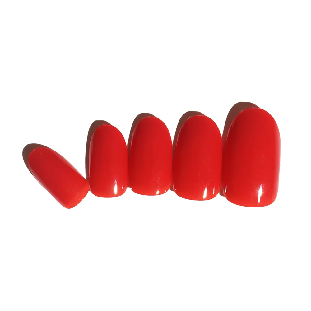 LOCA Small Nails Oval Shape - N4 Red thumbnail 2