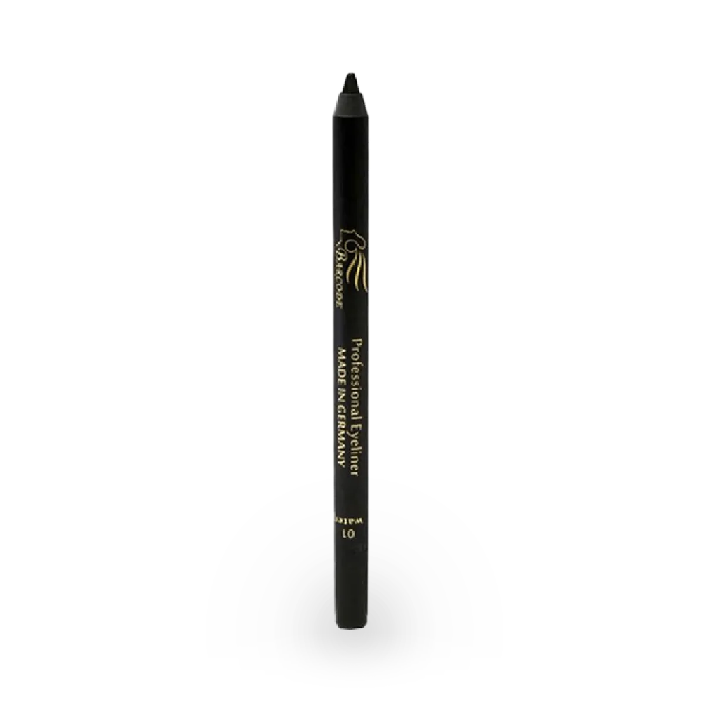 Barcode Professional Waterproof Eyeliner Pencil - 01 Black thumbnail 1