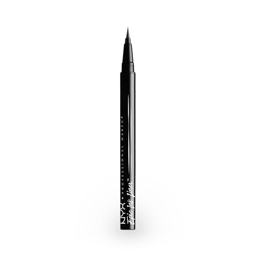 NYX Professional Makeup Epic Ink Waterproof Liquid Eyeliner - 01 Black (1 ml) thumbnail 1