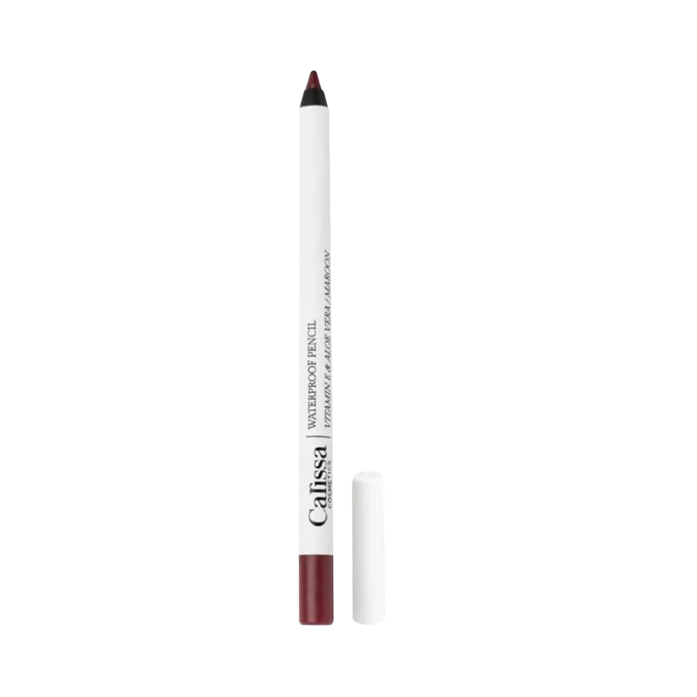 Carissa Waterproof Eyeliner Pencil - Maroon thumbnail 1