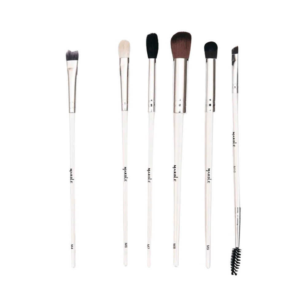 Marble Eye and Brow Brush Set - 7 pcs thumbnail 1