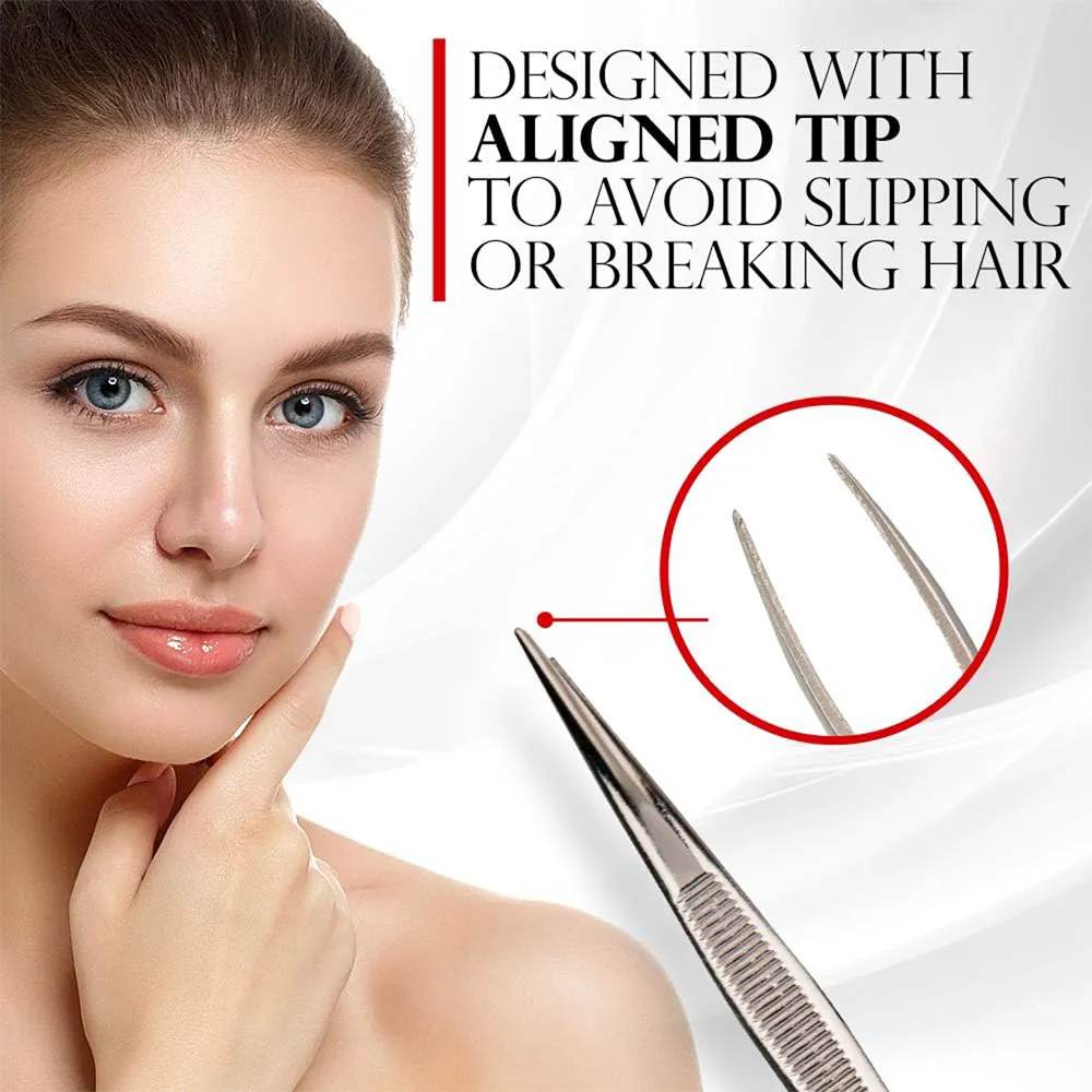 TITANIA Stainless Steel Tweezer 1090/61 B thumbnail 2