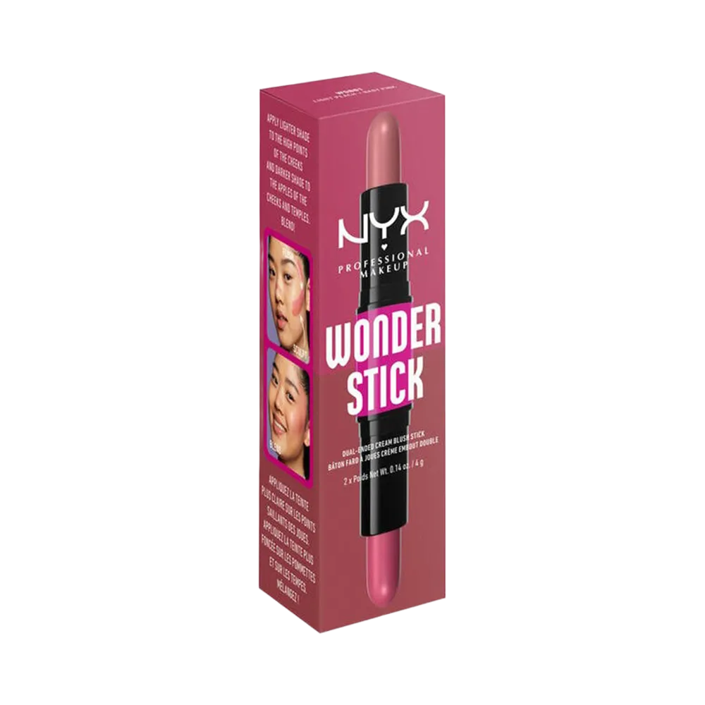 NYX Professional Makeup Wonder Stick Blush - 01 Light Peach And Baby Pink thumbnail 2