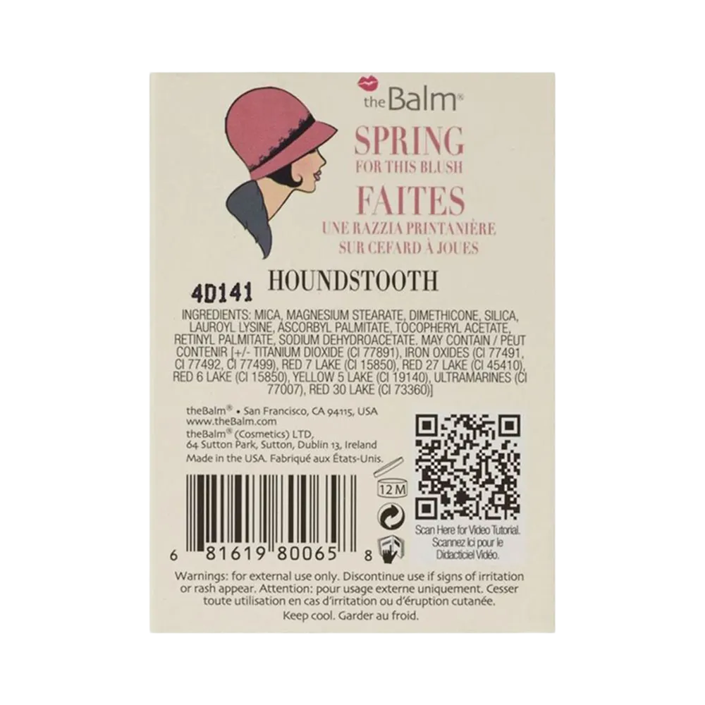theBalm Instain Long Wearing Powder Staining Blush - Houndstooth thumbnail 4