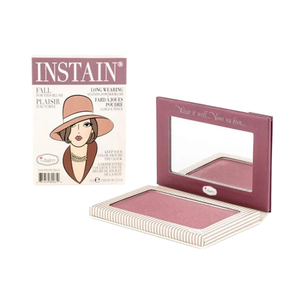 theBalm Instain Long Wearing Powder Staining Blush - Pinstripe thumbnail 1