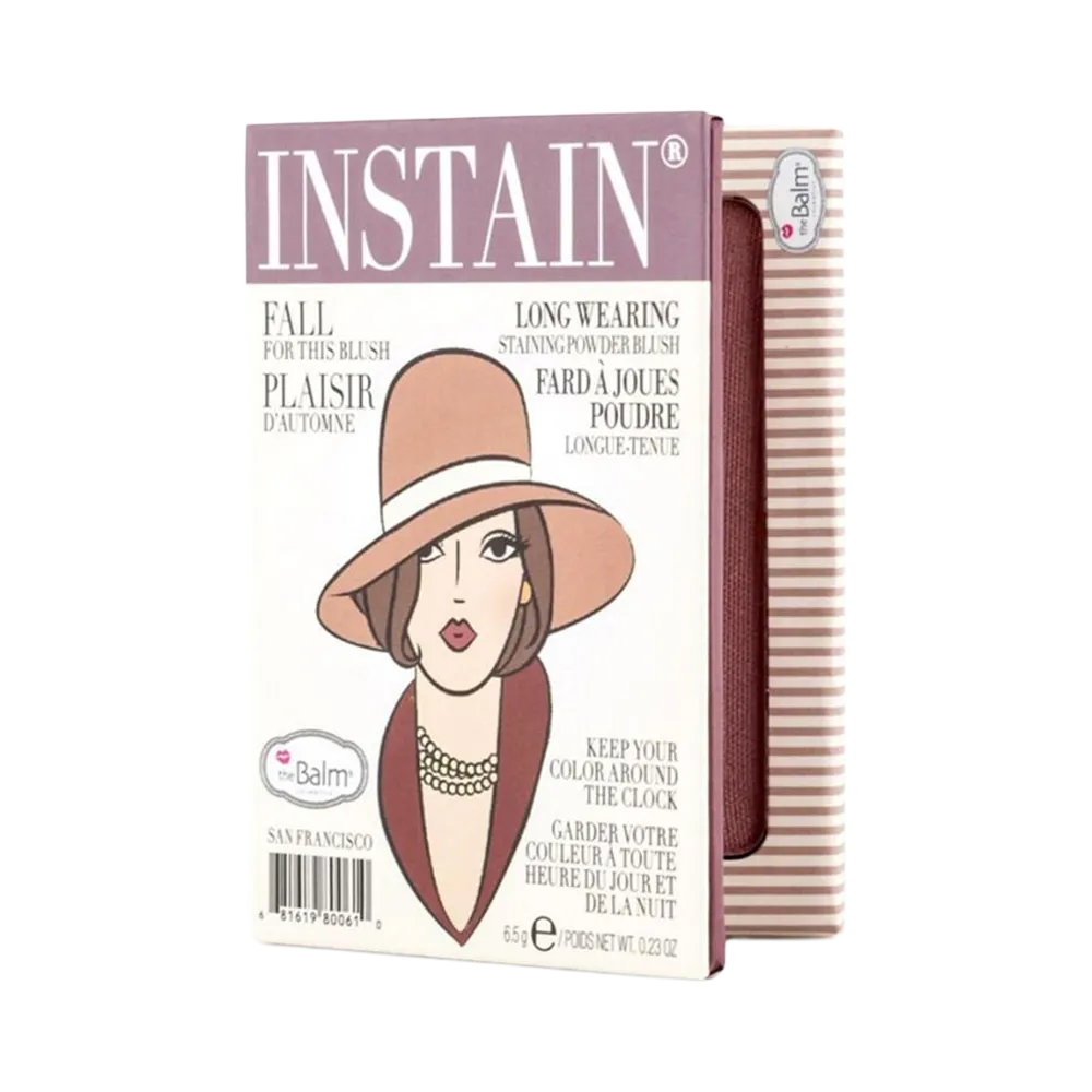 theBalm Instain Long Wearing Powder Staining Blush - Pinstripe thumbnail 4