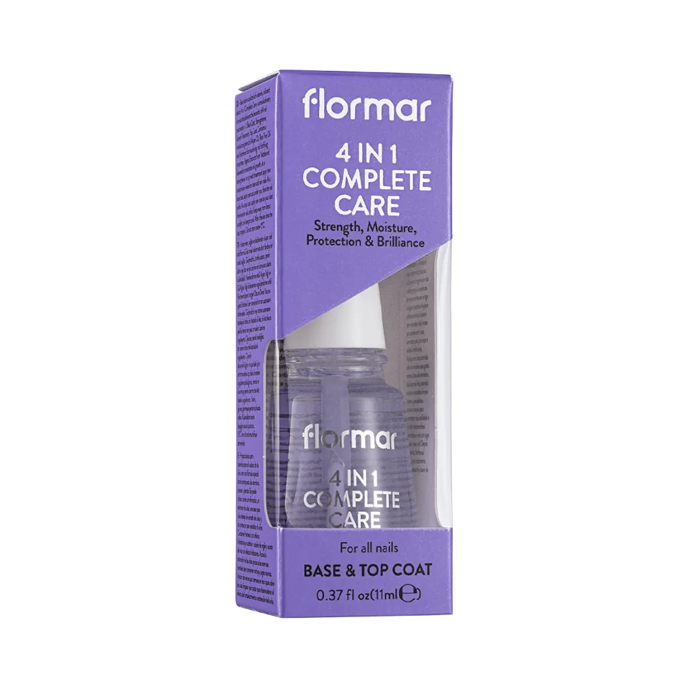 Flormar 4 In 1 Complete Care Base & Top Coat - 11 ml thumbnail 2