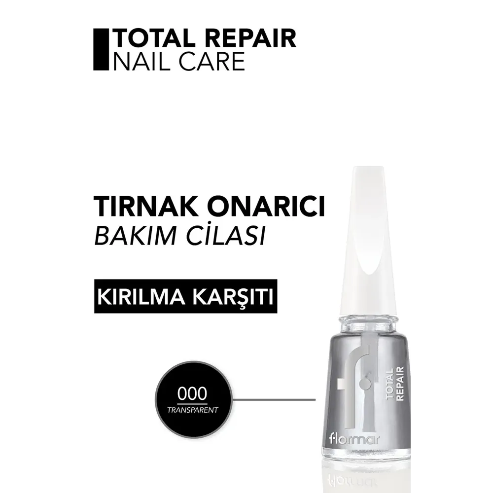Flormar Total Repair Nail Care Polish - 11 ml thumbnail 4