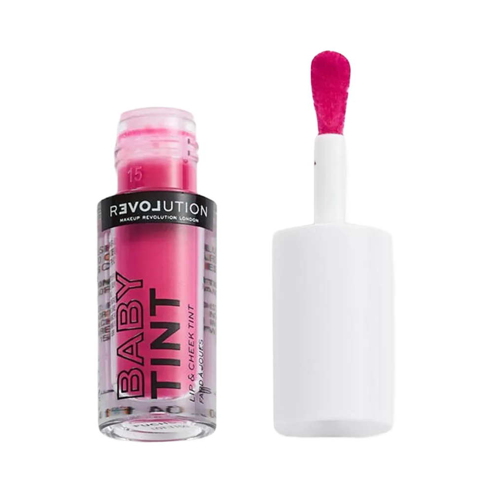 Makeup Revolution Relove Baby Tint Lip & Cheek Tint - Fuschia
 thumbnail 1