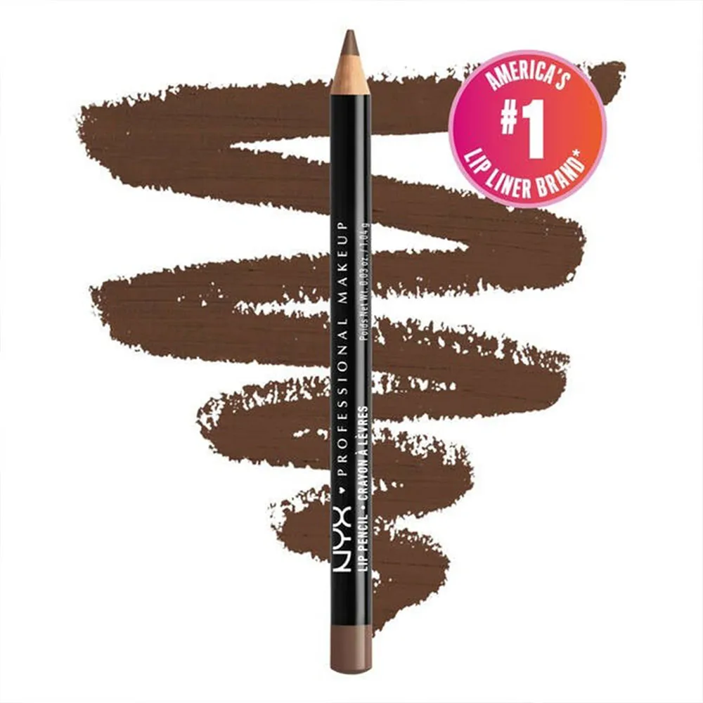 NYX Professional Makeup Slim Lip Pencil - 820 Espresso (1.04 g) thumbnail 1
