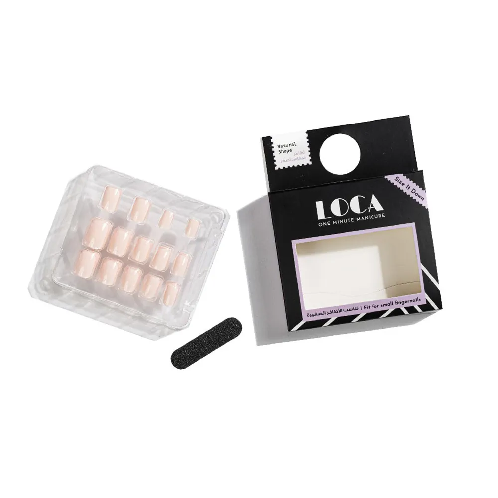 LOCA Small Nails Natural Shape - N8 Marshmallow thumbnail 1