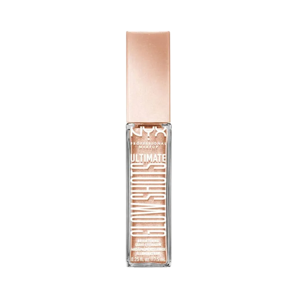 NYX Professional Makeup Ultimate Glow Shots Liquid Eyeshadow - 05 Highkey Lychee (7.5 ml) thumbnail 2