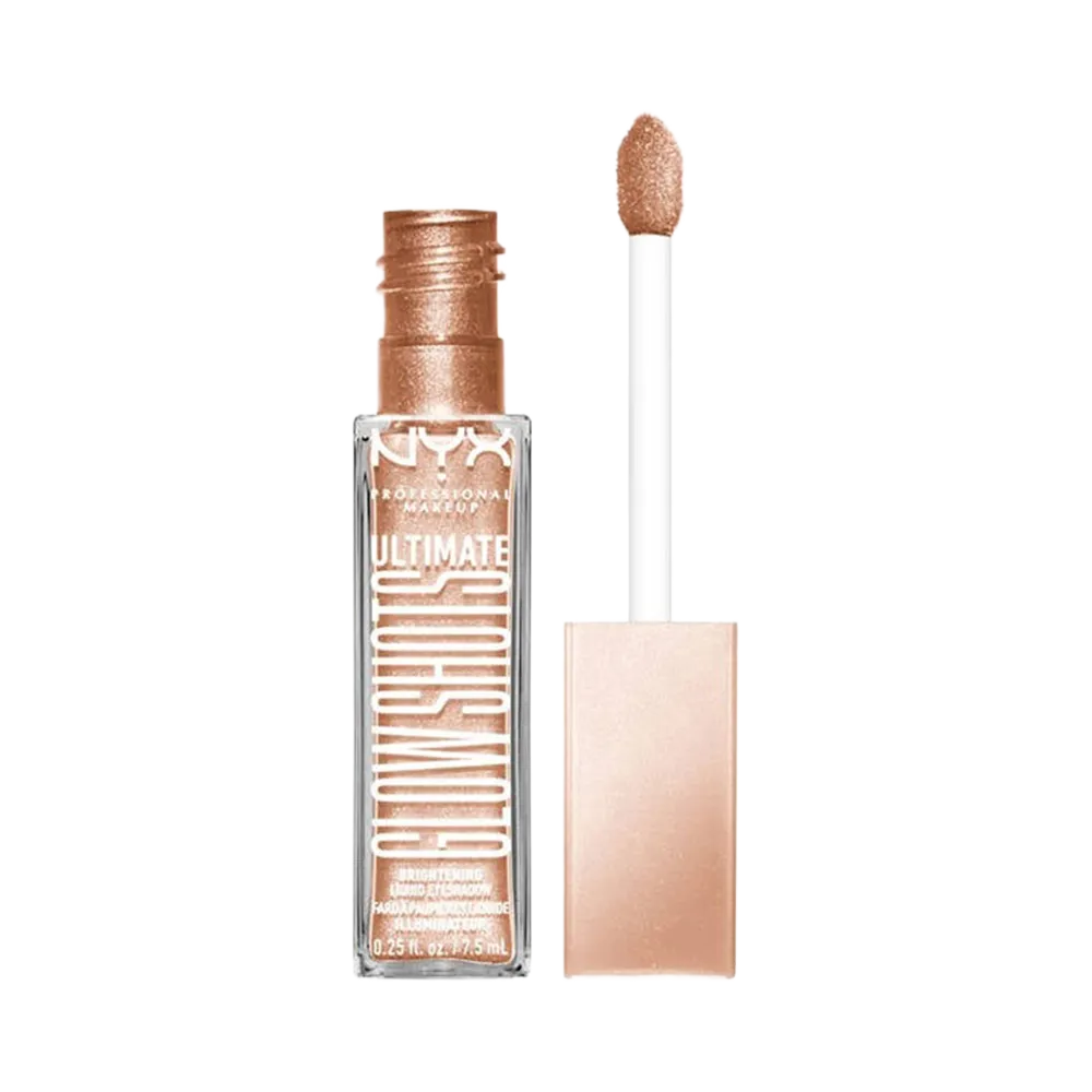 NYX Professional Makeup Ultimate Glow Shots Liquid Eyeshadow - 05 Highkey Lychee (7.5 ml) thumbnail 3
