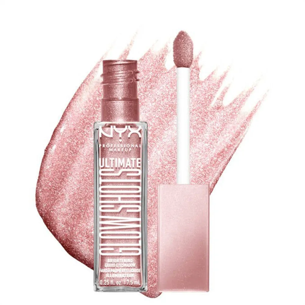 NYX Professional Makeup Ultimate Glow Shots Liquid Eyeshadow - 04 Grapefruit (7.5 ml) thumbnail 1
