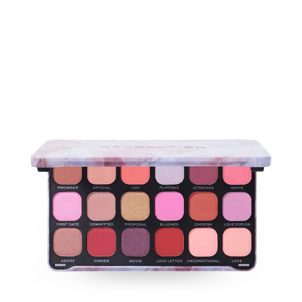 Makeup Revolution Forever Flawless Eyeshadow Palette - Unconditional Love thumbnail 1