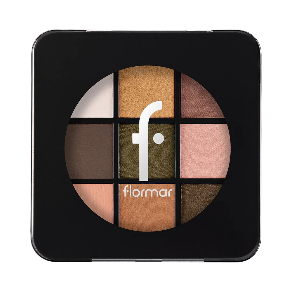 Flormar Eyeshadow Palette - 007 Grand Galaxy (9 g) thumbnail 2