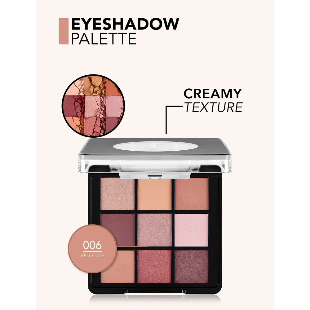 Flormar Eyeshadow Palette - 006 Felt Cute (9 g) thumbnail 4