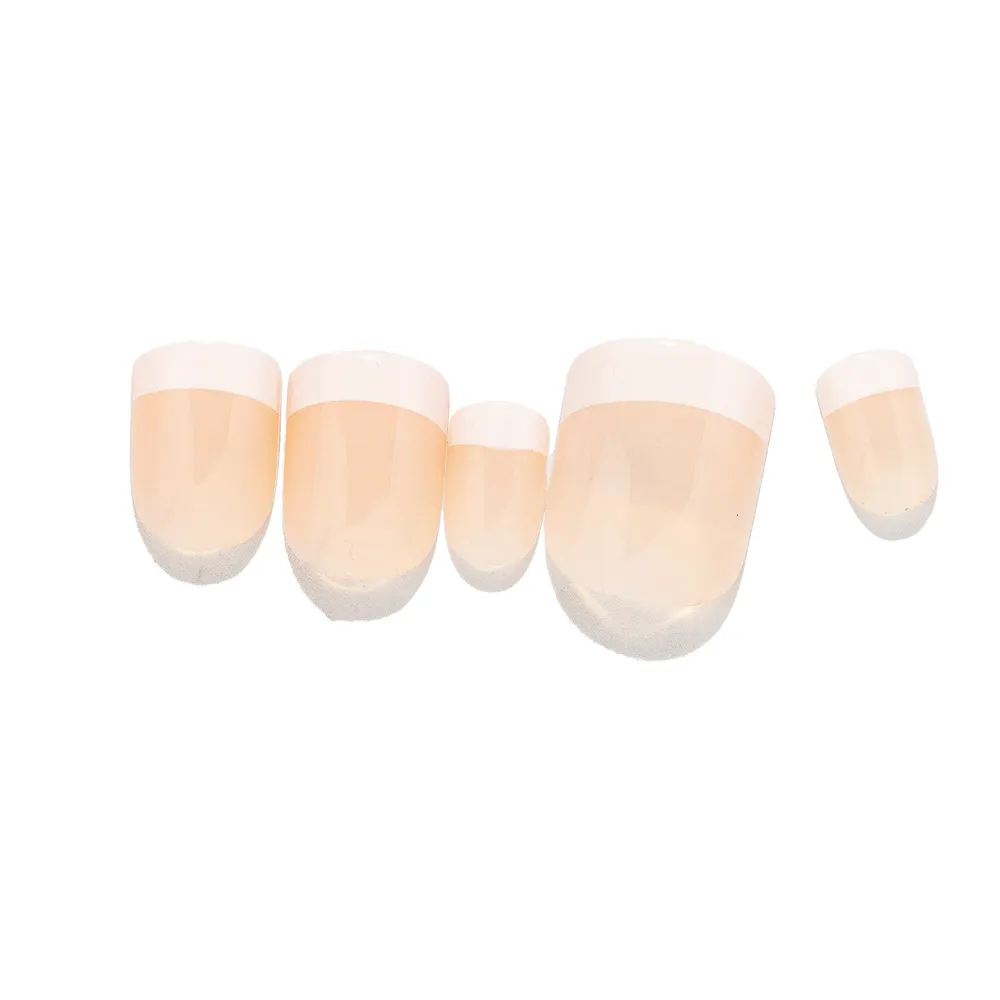 LOCA Press On Nails Natural Shape - French 20 (24 pcs) thumbnail 2