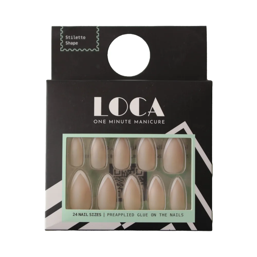 LOCA Press On Nails Stiletto Shape - French 15 thumbnail 3