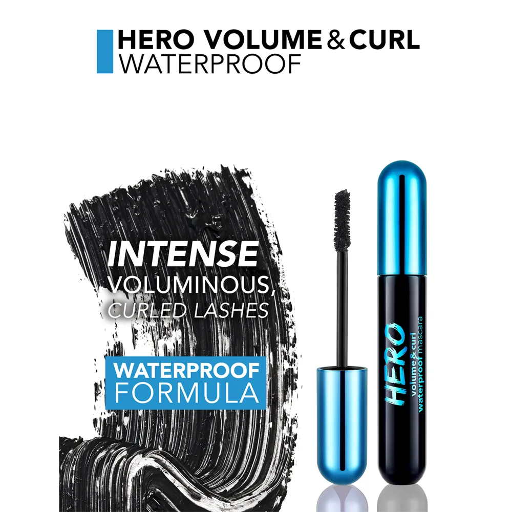 Flormar Hero Volume & Curl Waterproof Mascara - 10 ml thumbnail 4