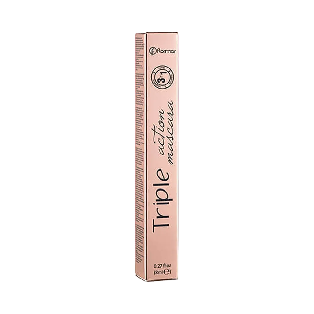 Flormar Triple Action Mascara - 8 ml thumbnail 2