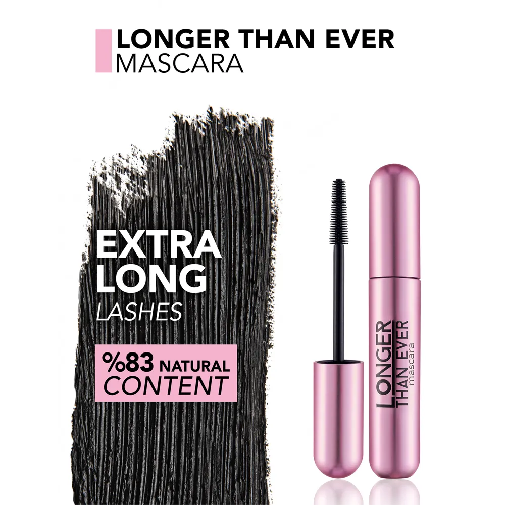 Flormar Longer Than Ever Mascara - 10 ml thumbnail 4