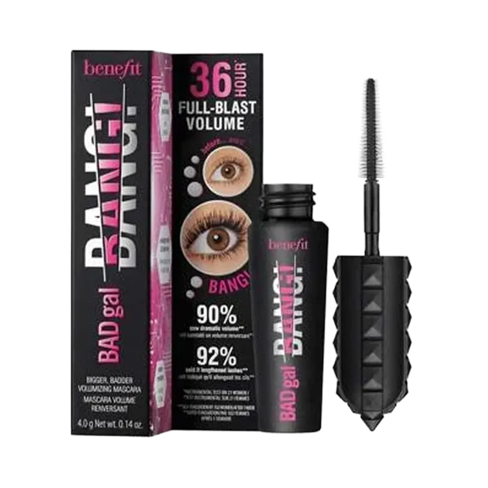 Benefit Badgal Bang! Travel Size Mini Mascara - Intense Black (4 g) thumbnail 2