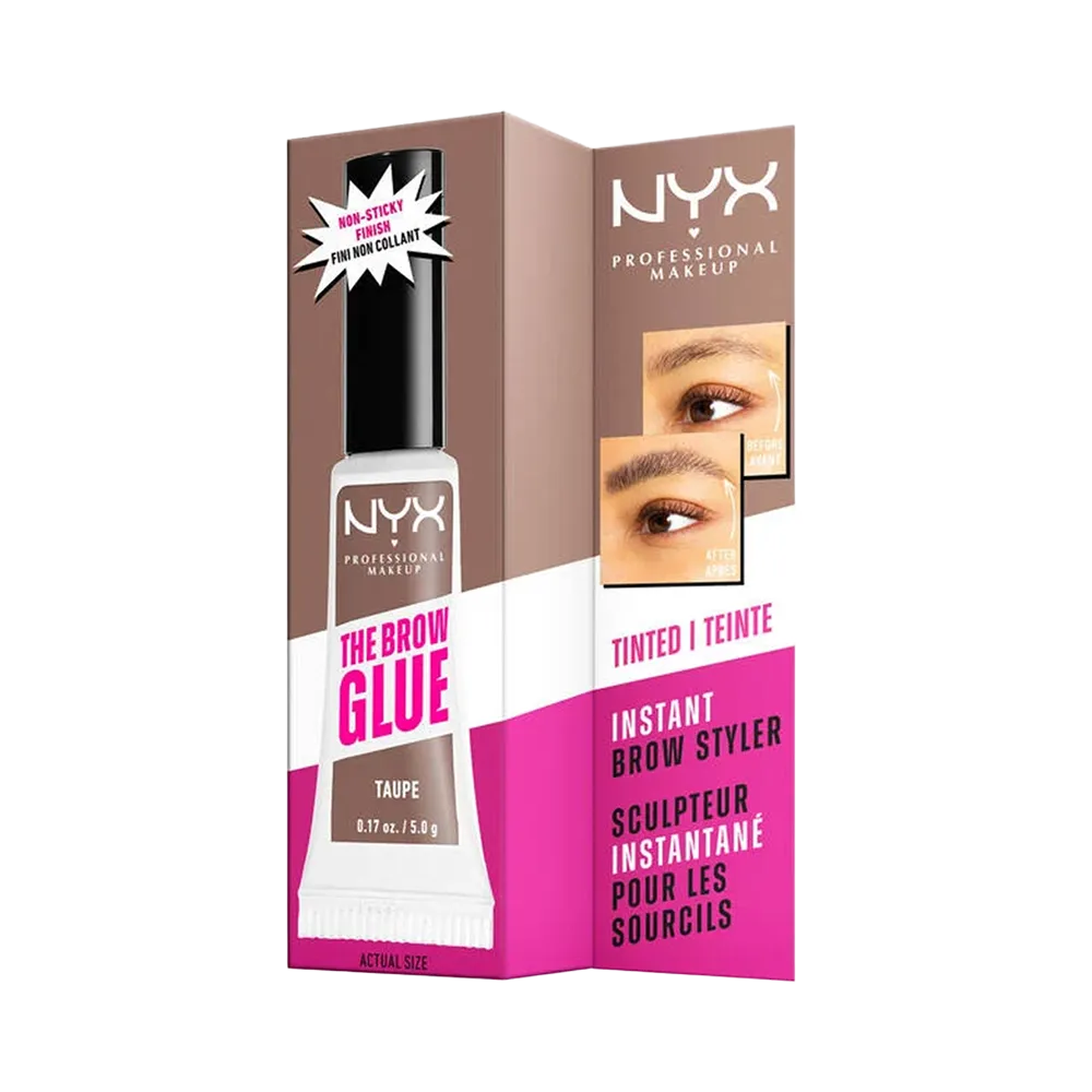 NYX Professional Makeup The Brow Glue Instant Brow Styler - 02 Taupe (5 g) thumbnail 3