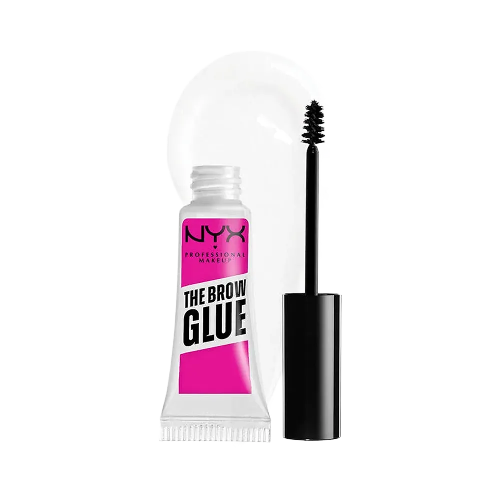 NYX Professional Makeup The Brow Glue Instant Brow Styler - 01 Clear (5 g) thumbnail 1