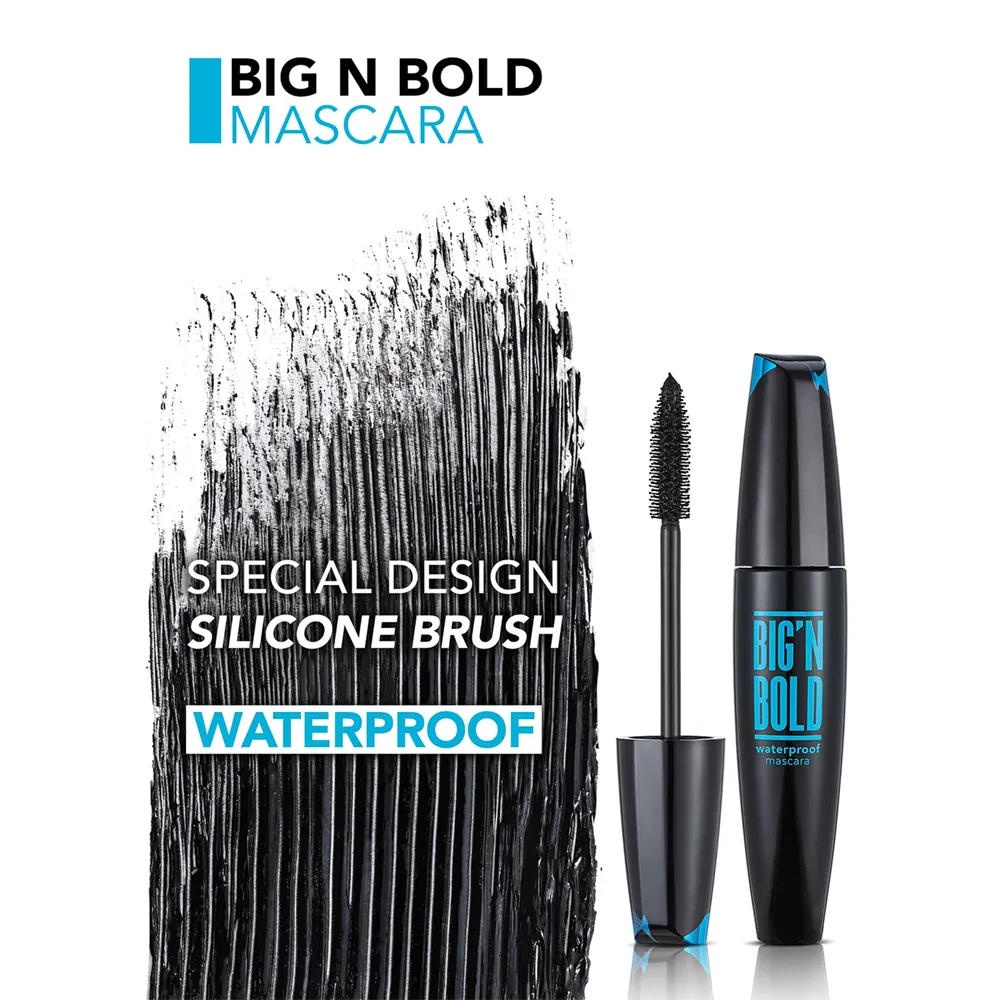 Flormar Big'N Bold Mascara - 002 Waterproof (15 ml) thumbnail 4