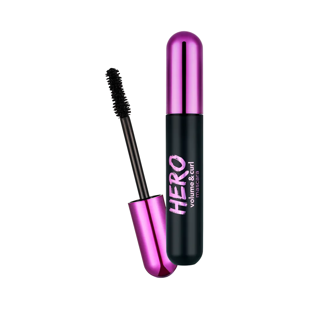 Flormar Hero Volume & Curl Mascara - 000 Black (10 ml) thumbnail 1