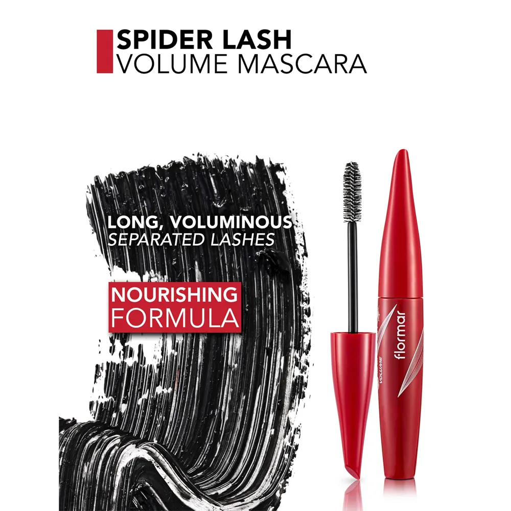 Flormar Spider Lash Volume Mascara - 002 Volume (13 ml) thumbnail 5