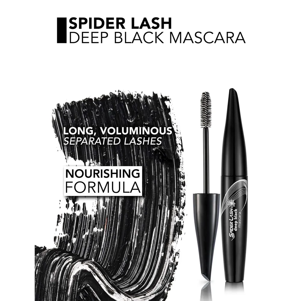 Flormar Spider Lash Volume Mascara - 001 Deep Black (13 ml) thumbnail 5