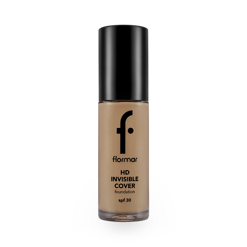 Flormar Invisible Cover HD Foundation SPF 30 - 120 Honey (30 ml) thumbnail 1