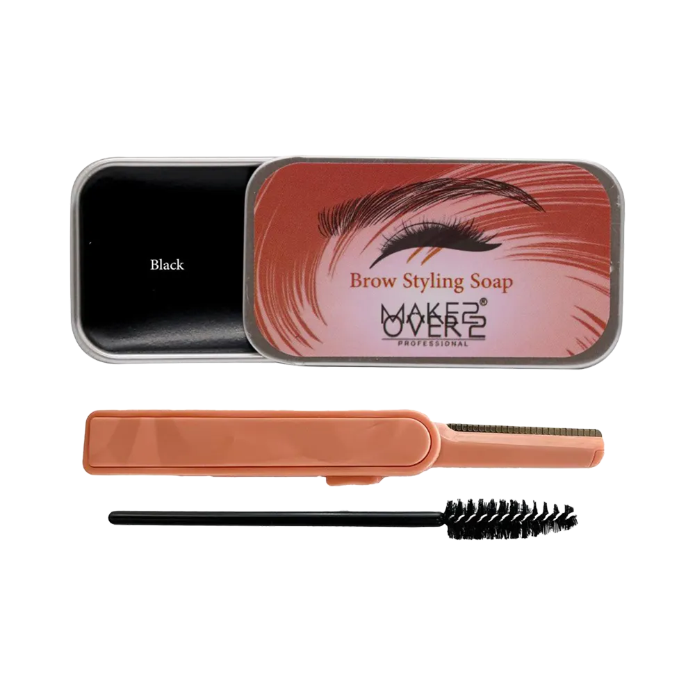 Make Over 22 Eyebrow Styling Soap - BS004 Black (36 g) thumbnail 1