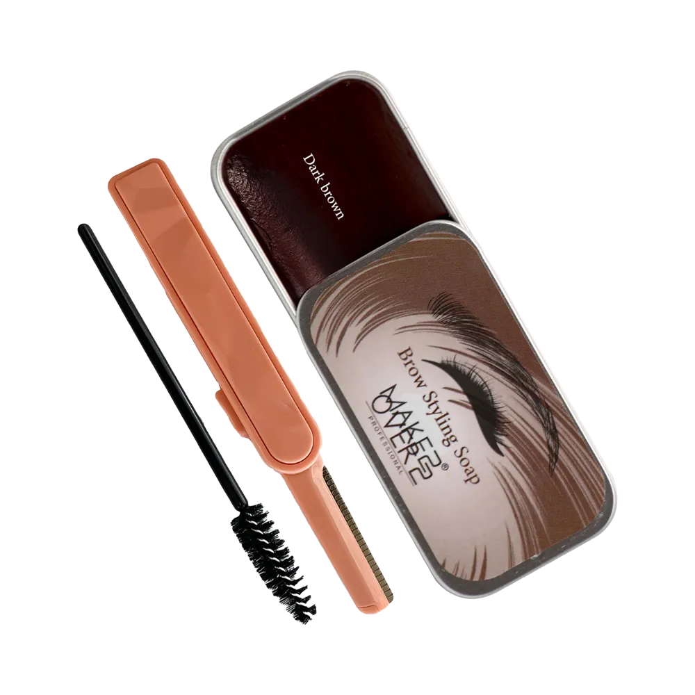 Make Over 22 Eyebrow Styling Soap - BS003 Dark Brown (36 g) thumbnail 2