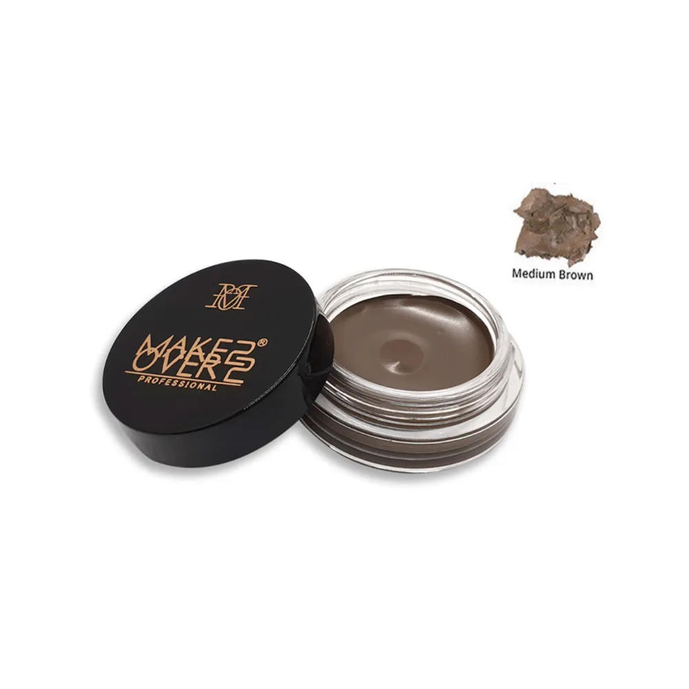 Make Over 22 Eyebrow Gel - M1902 Medium Brown thumbnail 2