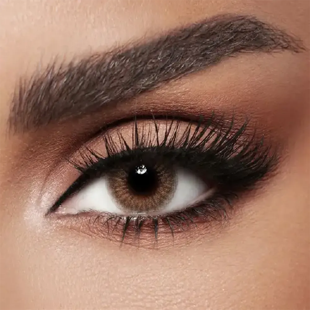 Diva Monthly Color Contact Lenses - Nut (2 Lens) thumbnail 1