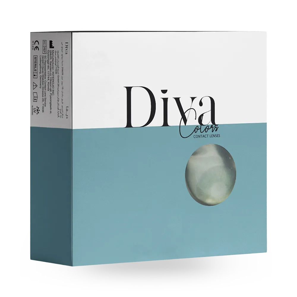 Diva Monthly Color Contact Lenses - Nut (2 Lens) thumbnail 2